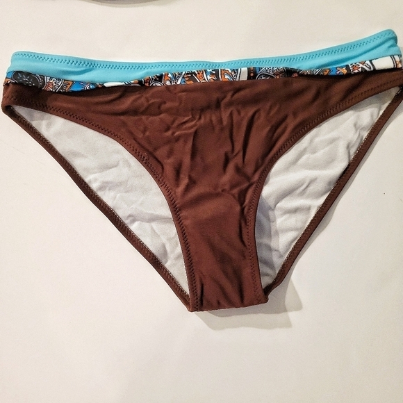 Teal & Boho Print 2 Piece Bikini - Picture 5 of 16